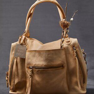 NWT We The Free Emerson Tote Bag Color Italian Straw